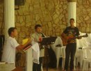 Fotos do 3º retiro de jovens na Comunidade Mãe Rainha Estrela da Manhã nos dias 19 e 20 /01/2013 com o tema: EU QUERO SER DE DEUS