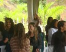 RETIRO DE JOVENS NA CMR, COM O TEMA: TU É MEU FILHO, EU HOJE TE GEREI.