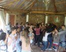 RETIRO DE JOVENS NA CMR, COM O TEMA: TU É MEU FILHO, EU HOJE TE GEREI.