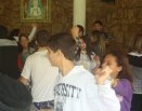 RETIRO DE JOVENS NA CMR, COM O TEMA: TU É MEU FILHO, EU HOJE TE GEREI.
