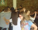 RETIRO DE JOVENS NA CMR, COM O TEMA: TU É MEU FILHO, EU HOJE TE GEREI.