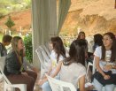RETIRO DE JOVENS NA CMR, COM O TEMA: TU É MEU FILHO, EU HOJE TE GEREI.