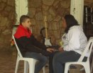 RETIRO DE JOVENS NA CMR, COM O TEMA: TU É MEU FILHO, EU HOJE TE GEREI.