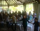 RETIRO DE JOVENS NA CMR, COM O TEMA: TU É MEU FILHO, EU HOJE TE GEREI.