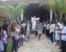 RETIRO DE JOVENS NA CMR, COM O TEMA: TU É MEU FILHO, EU HOJE TE GEREI.