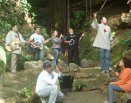 RETIRO DE JOVENS NA CMR, COM O TEMA: TU É MEU FILHO, EU HOJE TE GEREI.