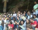 RETIRO DE JOVENS NA CMR, COM O TEMA: TU É MEU FILHO, EU HOJE TE GEREI.