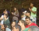RETIRO DE JOVENS NA CMR, COM O TEMA: TU É MEU FILHO, EU HOJE TE GEREI.