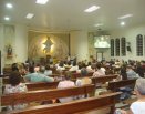 Issacar em Grupo de Oração na Igreja de Santa Luzia, Ibes