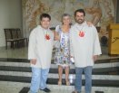 Issacar em Grupo de Oração na Igreja de Santa Luzia, Ibes