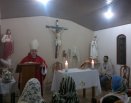 Presença de Dom Roberto na CMR, para formação dos membros de vida e aliança e instauração do Santíssimo