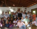 Presença de Dom Roberto na CMR, para formação dos membros de vida e aliança e instauração do Santíssimo