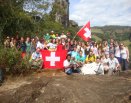 Comunidade Mãe Rainha Trabalha na Pré Jornada em Nova Friburgo