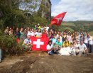 Comunidade Mãe Rainha Trabalha na Pré Jornada em Nova Friburgo