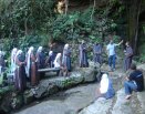 Comunidade Mãe Rainha recebem irmãos e irmãs da Arca de Maria