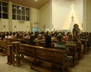 Momento de louvor, pregação, cura e libertação na Paróquia N. S. do R. de fátima, serra, E.S.