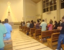 Presença do Issacar na  Paróquia N. S. do R. de Fátima, Serra, 18/12/13