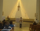 Presença do Issacar na  Paróquia N. S. do R. de Fátima, Serra, 18/12/13